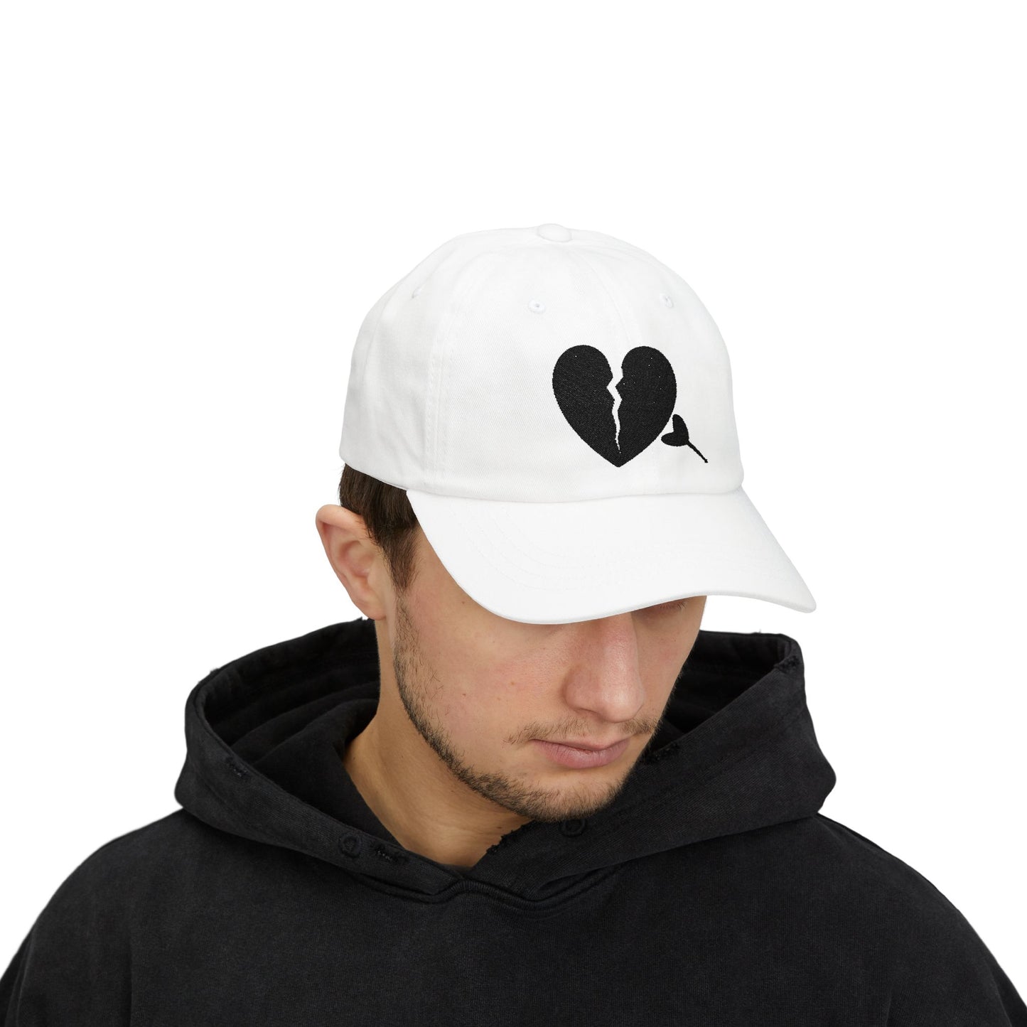 Cupid's Broken Heart Dad Cap
