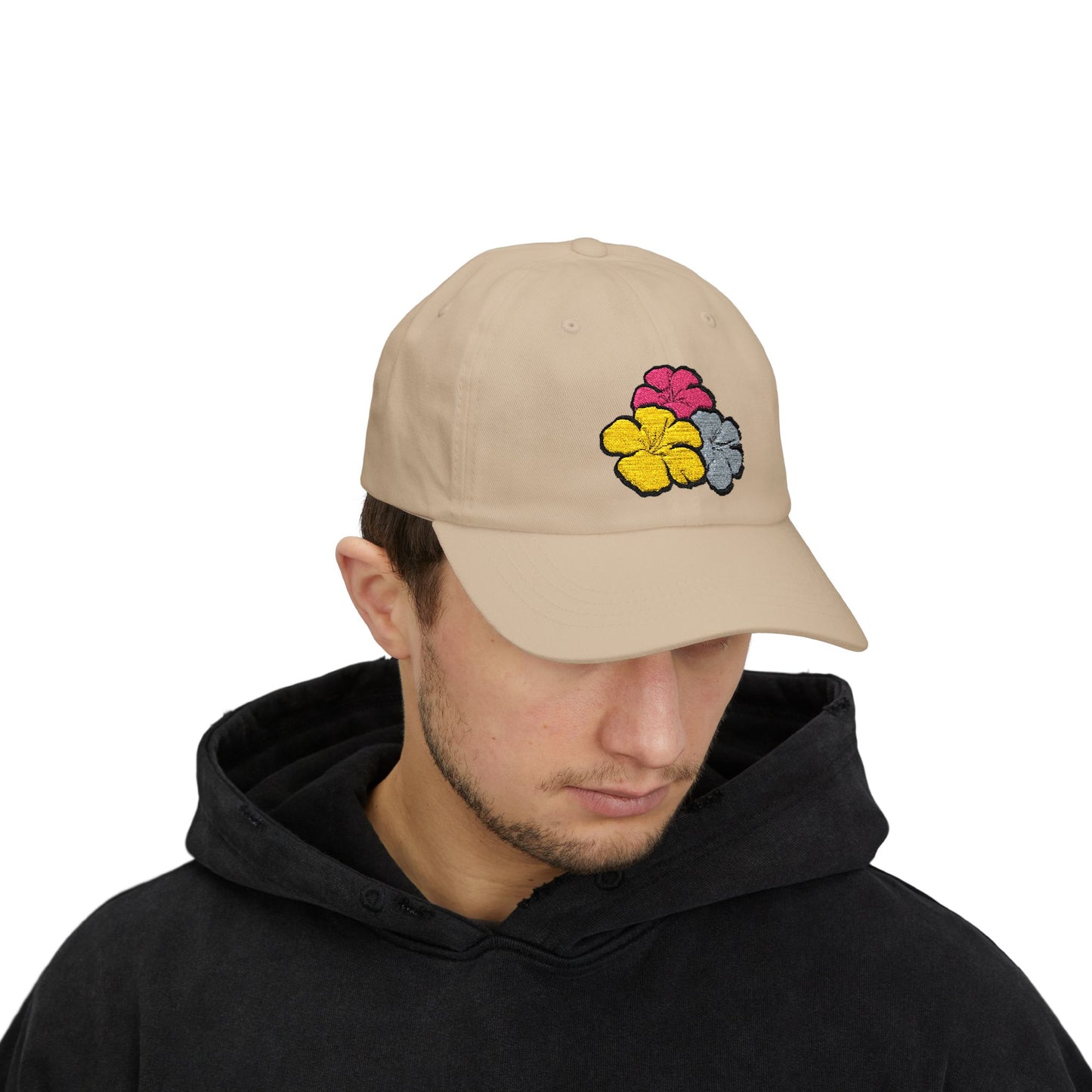 Flowers Dad Cap