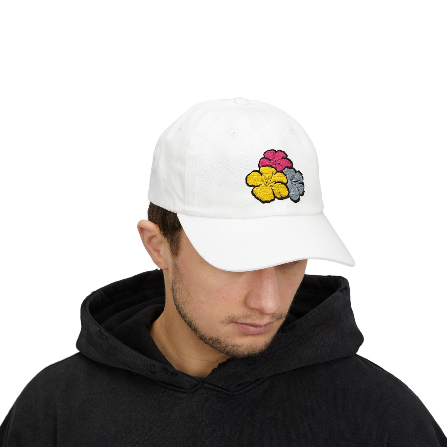 Flowers Dad Cap